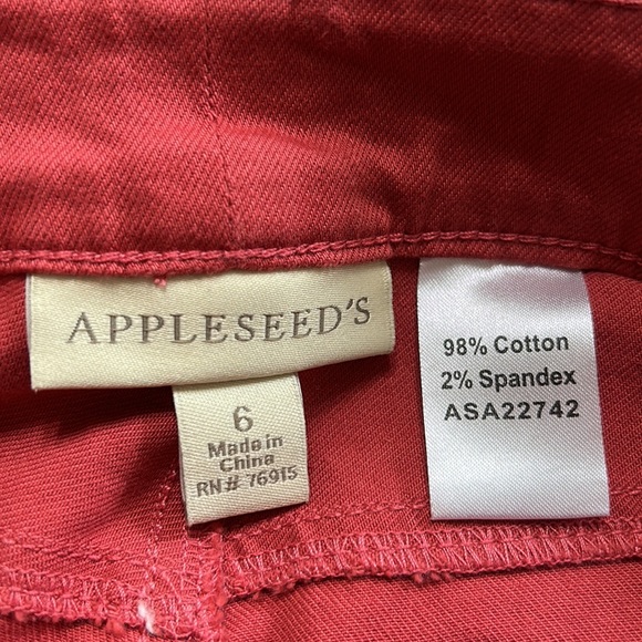 Dreamflex Five Pocket Jeans Vintage Red Size 6 - Picture 4 of 5